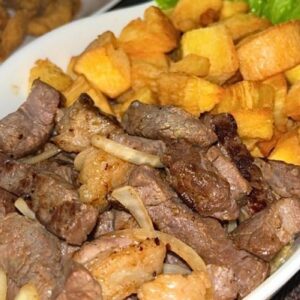 CARNE DO SOL COM AIPIM